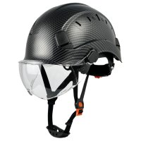 공사장 안전모 탄소 보안경 초경량 신호수 안전 헬멧
