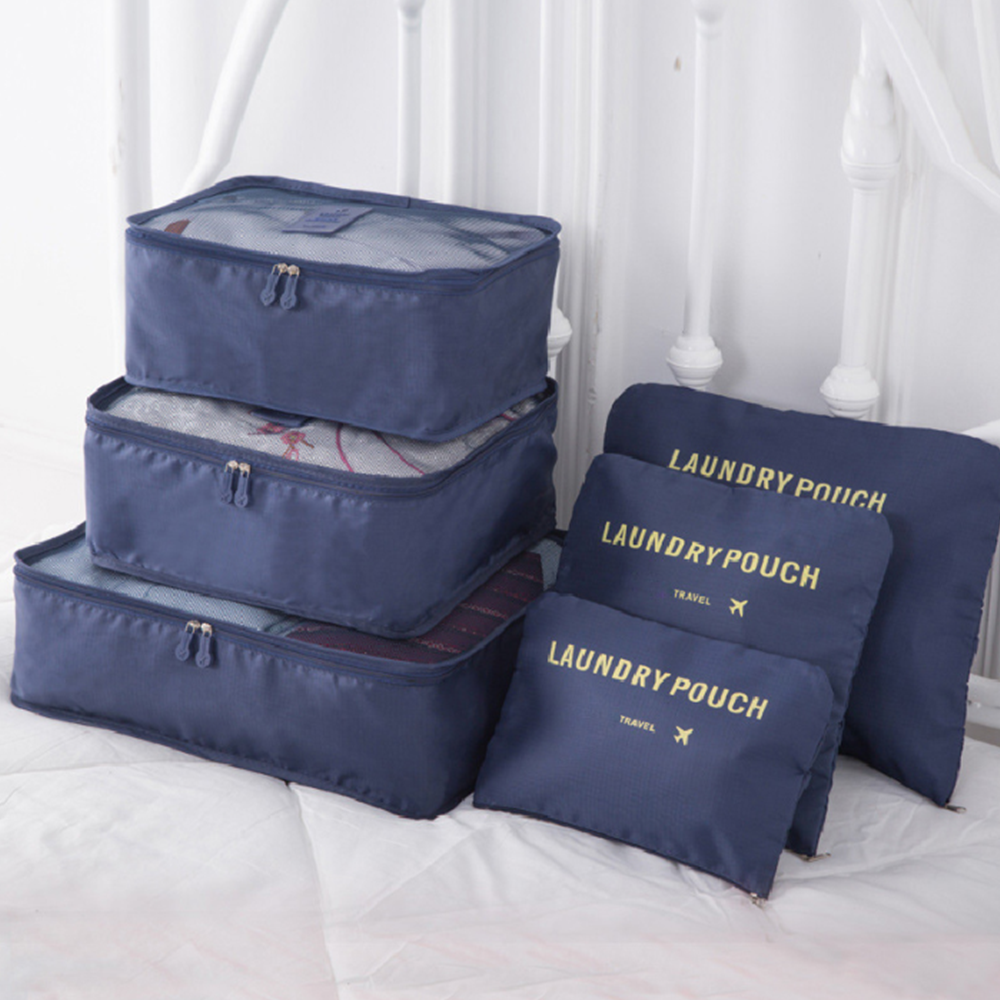 여행용소품가방 다용도여행파우치 6종세트