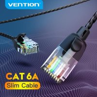 Vention-이더넷 케이블 Cat 6 A 10Gbps UTP RJ 45 슬림 이더넷 패치 모뎀 RJ45 용 Lan 코드