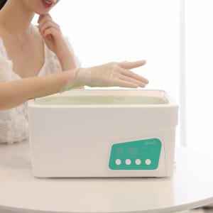 [파라핀 전문업체] 가디브 파라핀 베스 손 발 촛농 테라피 기계 + 천연 프리미엄 왁스 4개