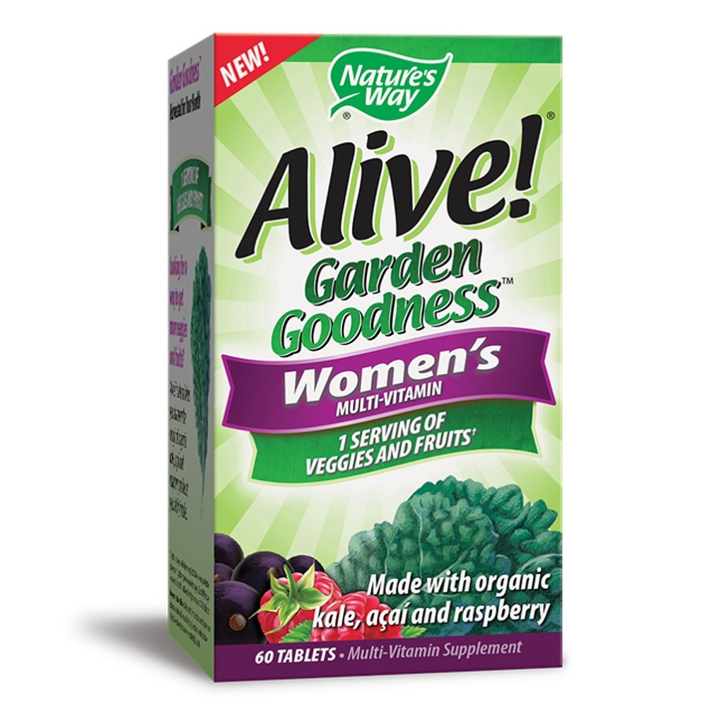 네이쳐스웨이 <b>얼라이브 가든 굿니스 우먼스</b> 멀티비타민 60정