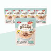 [정기구독] 베베스트 아이 맛있는 한우/닭안심살 레토르트 야채죽 6개