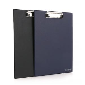 아톰)PVC클립보드(A4/흑색/F217)