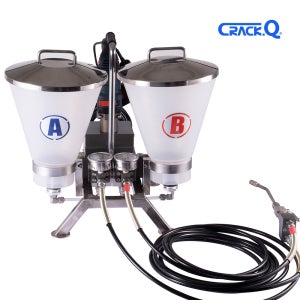 국산 최신형 호퍼6리터 국산 아크릴 인젝션 주입기 ARC-3030N6 인젝션 방수 배면차수