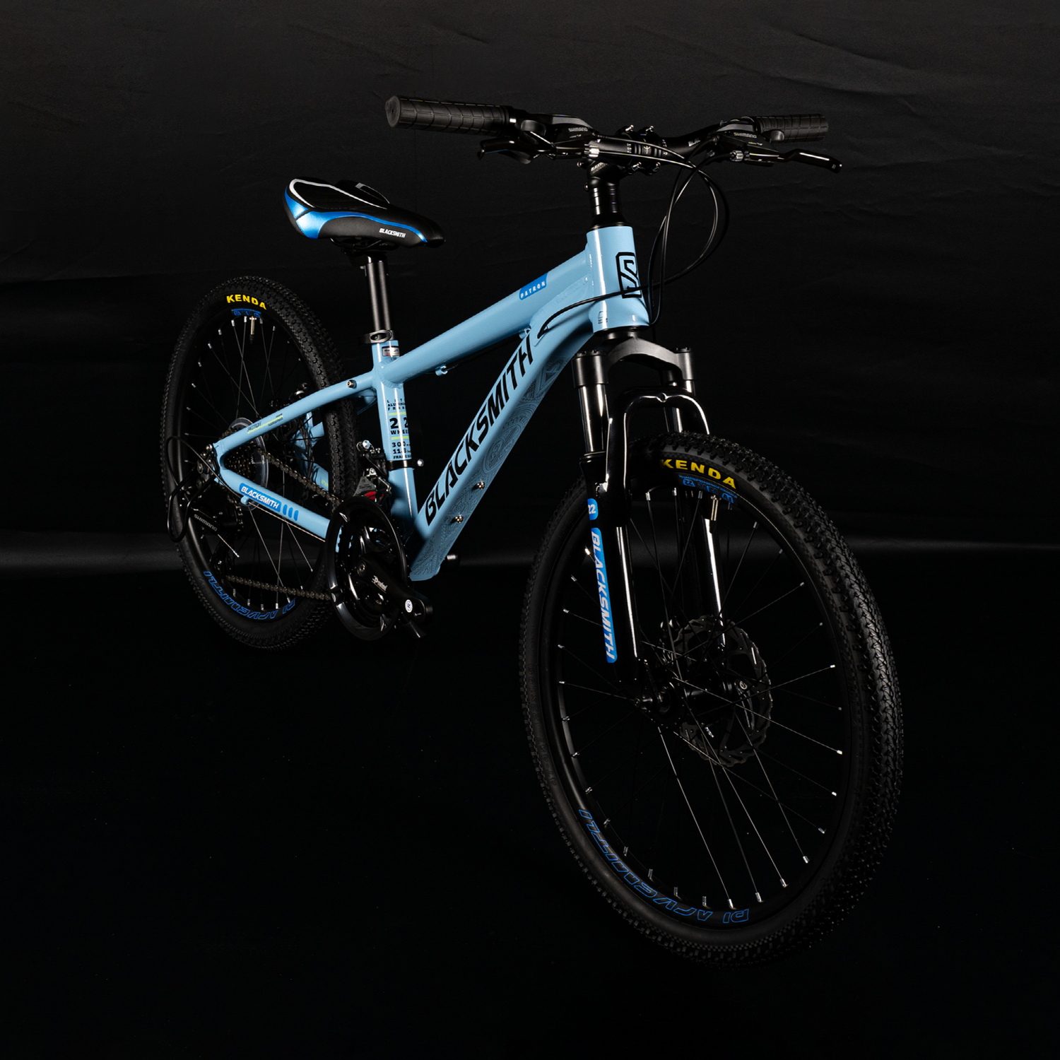 블랙스미스 페트론 5세대 55.9cm(22인치) 초등학생 어린이 MTB 자전거 완조립