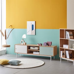 1800 티비 오디오 거실 안방 모던 원목 서랍장 티비장 tv다이 거실장