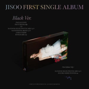 지수 솔로 ME 앨범 블랙핑크 Jisoo 꽃 BlackPink 블랙 버전