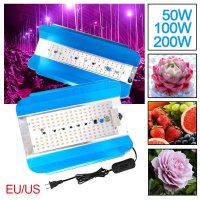 110V/220V LED 성장 조명 50W/100W 꽃 과일 야채 온실에 대한 전체 스펙트럼 식물 램프