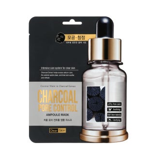 [디어스킨] 차콜 포어 컨트롤 앰플 마스크(10매입)