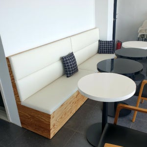 B26 붙박이소파 업소용 벽소파 식당 카페 휴게실 1200mm