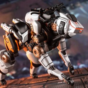 86TOYS 배틀로봇 울프 액션 피규어