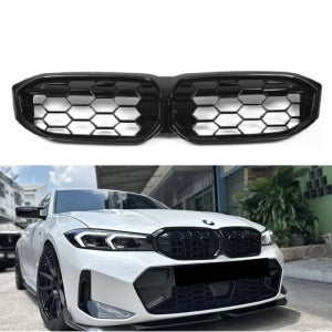 BMW G20 3시리즈 키드니그릴 / LCI 후기형 블랙 다이아몬드 340i타입