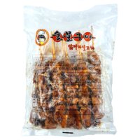 닭꼬치 1.6kg(80g x 20개) 약 27cm 숯불구이 닭다리살꼬치