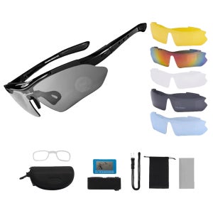 스포츠 고글 편광 선글라스 렌즈교체 도수클립 자전거 0089