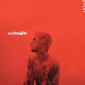 Justin Bibber 저스틴비버 LP 판 CHANGES Red Color 컬러 음반