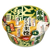 Nissin Foods 닛신 식품 닛신 최강 돈베이 키츠네 우동 컵라면 93g 12개입