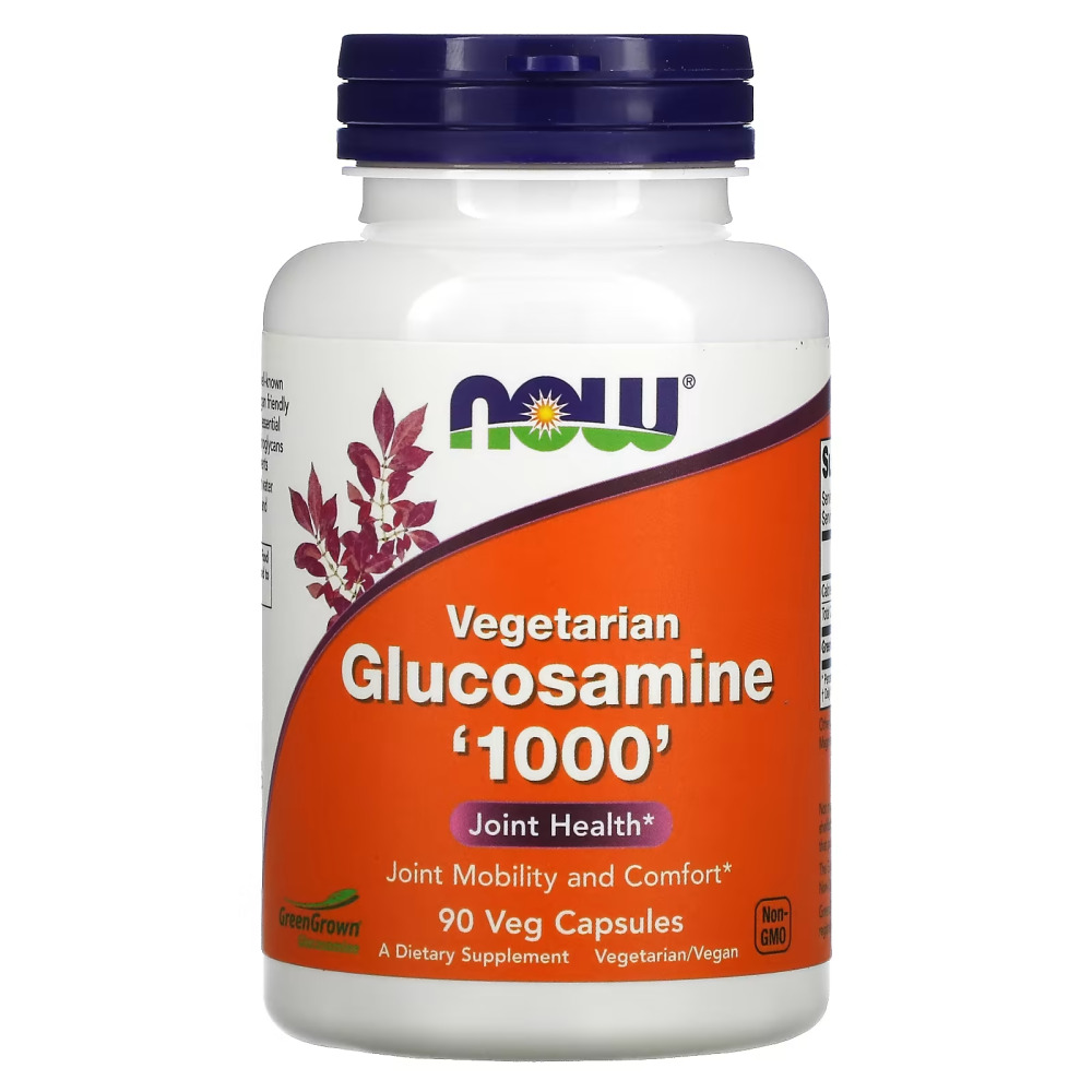 나우푸드 베지테리언 <b>글루코사민</b> Vegetarian Glucosamine <b>HCl 1000mg</b> 90 베지캡슐