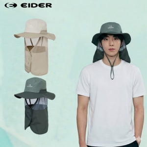 아이더 메쉬 차양막 햇 등산모자 UA25C07
