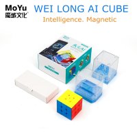 방과후 멘사 ECube MoYu Weilong Ai 스마트 큐브 3x3X3 마그네틱 매직 3x3 스피드 블루투스