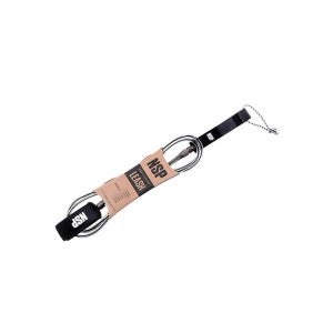 NSP 서프 무릎 리쉬 10FT 9MM 블랙 - NALR1005 NSP SURF LEASH(KNEE) 10FT 9MM BLACK
