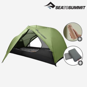 씨투써밋 텔러스 TR2 그린 메쉬 이너 텐트 백패킹 텐트 2인용 초경량 모토캠핑