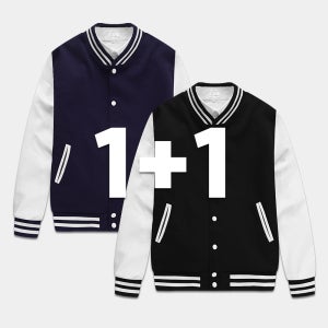 당일출고 1+1 남녀공용 간절기 커플 야구점퍼 (KKA039)