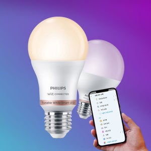 Wiz LED 스마트 벌브 RGB 컬러전구 와이파이 블루투스