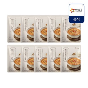 아워홈 돼지 김치 콩비지찌개 300g 10개