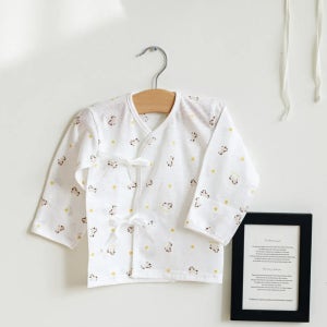 베베랑 순면 아기 신생아 여름용 배냇저고리