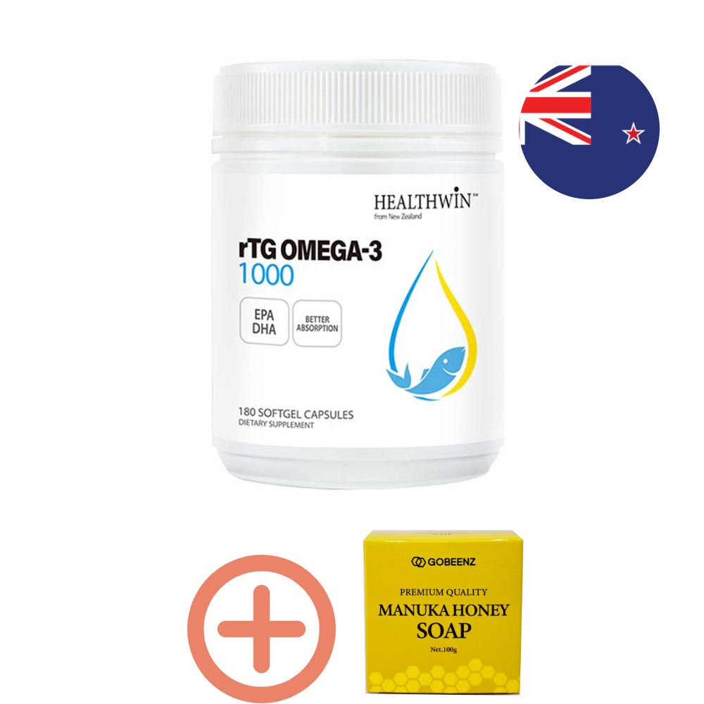 <b>HealthWin Omega3</b> 1000mg RTG 180캡슐 뉴질랜드 <b>헬스윈 오메가3</b>