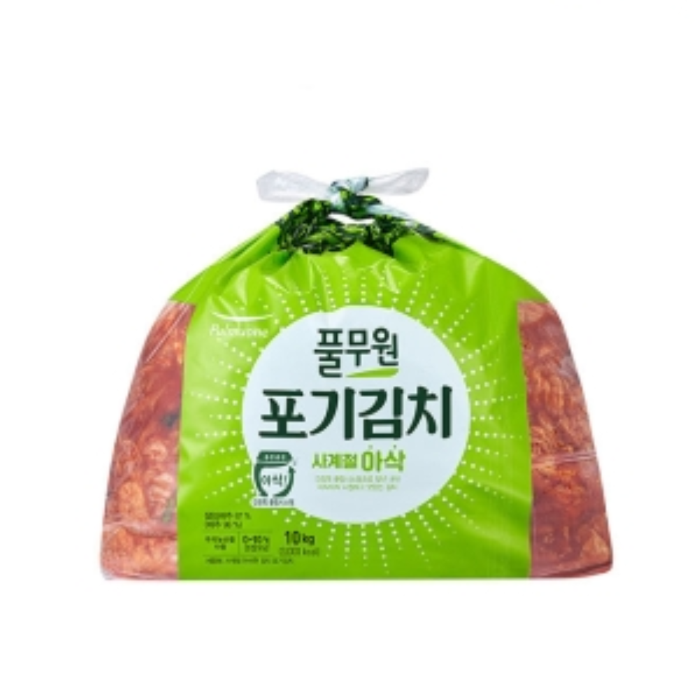 풀무원 사계절 아삭 포기김치 10kg