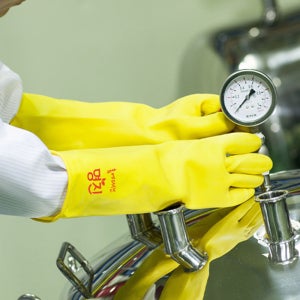 명진 공업용 보호장갑 10호 미나리 해루질 작업용 산업용 조리사