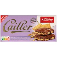 Cailler Kambly Alpine Milk Chocolate 까이에 스위스 캠블리 비스킷 알프스 밀크 초콜릿 바 180g 6팩