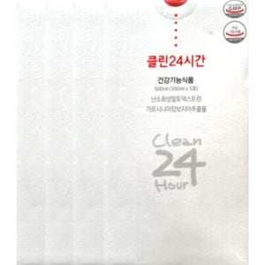 클린24시간 난소화성말토덱스트린 가르시니아캄보지아 추출물 100ml x 5포 x 4박스 20일분