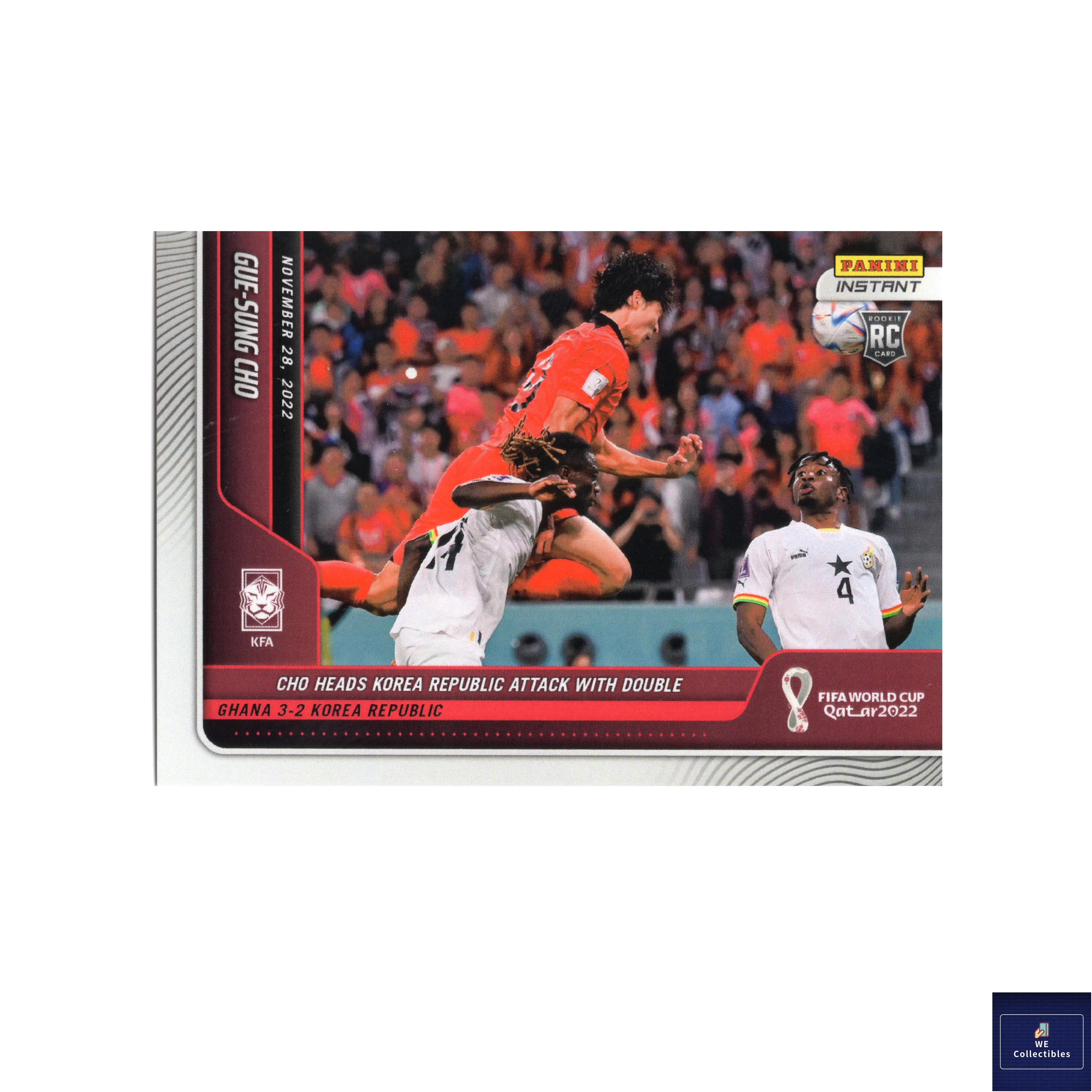 조규성 파니니 월드컵 488장 한정 2022 Panini 월드컵 축구카드 2734