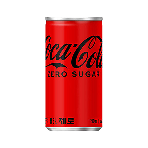 제로 탄산 캔음료 제로칼로리