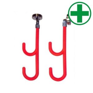 전선거치대 SS-자석식 철골형 (H25cm) 가설 안전망 로프 테잎 안전가설 작업대