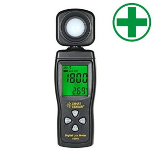 조도계 AS-803 (20 000Lux-온도일체형) 계측 공구 자재 발파 소음 온습도 환경