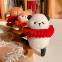 보스턴 발레곰 DIY 만들기 장식 키링 팬더 고양이 돼지 양 여우 강아지