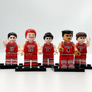 슬램덩크 세트 8종 미니피규어 중국레고 호환블럭 미니블럭 퍼스트 강백호 정대만 송태섭 채치수 서태웅 채소연 강한나