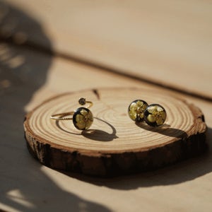 [바이제주] 제주 야생화로 만든 입체반지