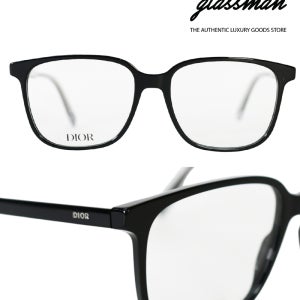 2국내품 디올 안경테 INDIOR O S2I 1000 크리스탈 과 블랙 와이드스퀘어드 프리미엄