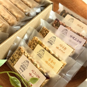 마미구움 건강한 간식 사무실 탕비실 어르신 설 명절 세트 시그니처에너지바 8개입