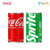 코카콜라 스프라이트 190ml 60캔 미니캔 콜라 사이다 캔음료수