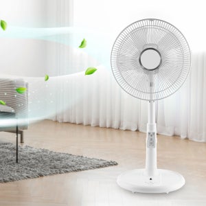 정직한 스탠드 선풍기 저소음 터치식 리모컨 상하 좌우 타이머