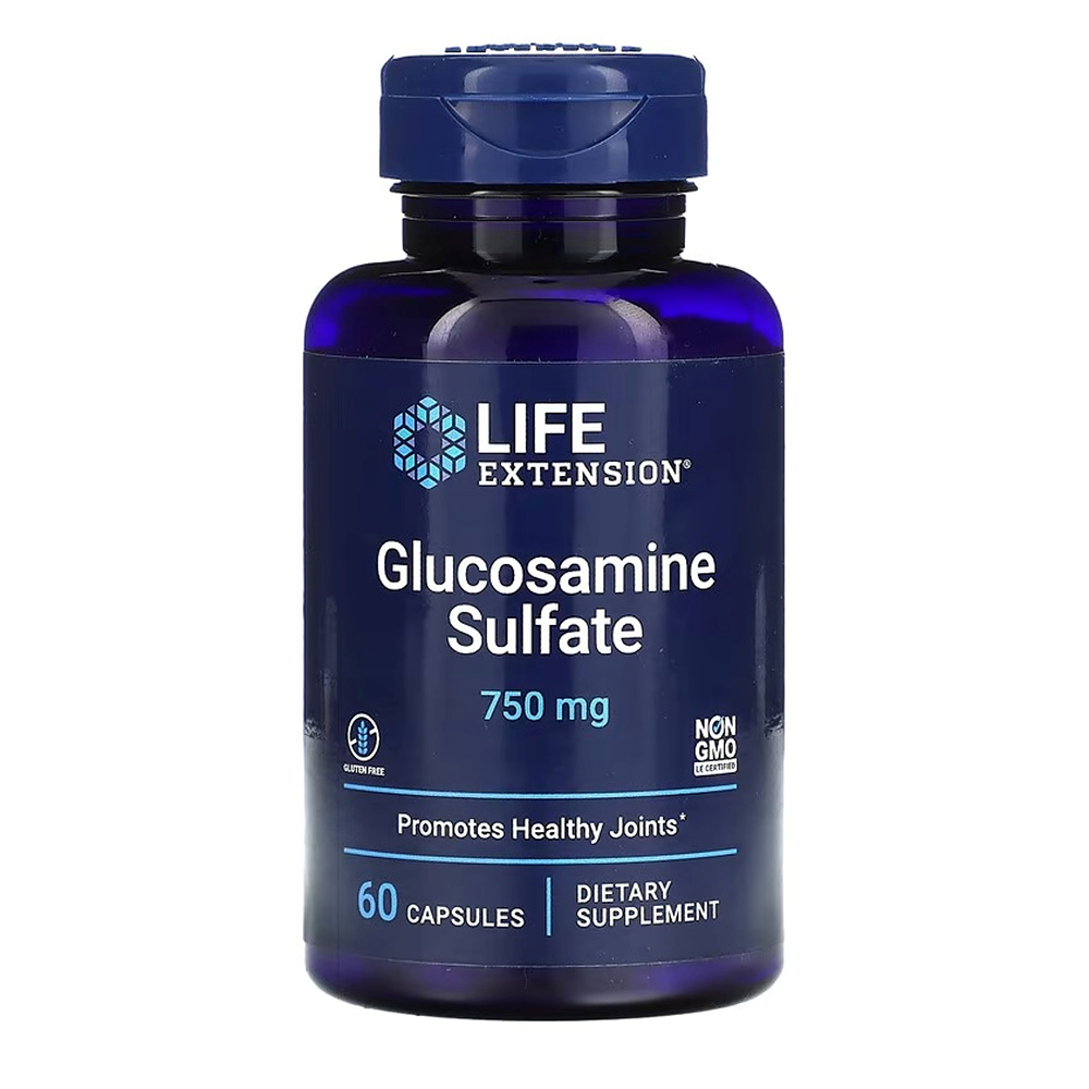 라이프익스텐션 <b>글루코사민 설페이트 750mg</b> 60 캡슐