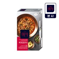 [The미식] 더미식 육개장칼국수 540g, 1개 (270g x 2개입)