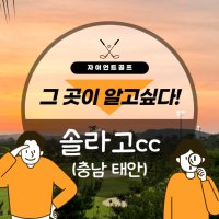 태안 솔라고cc 완벽한 1박2일