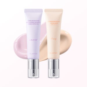 [네이버단독]클라뷰 비건 픽싱 부스팅 톤업 메이크업 베이스 + 부스팅 크림 세트