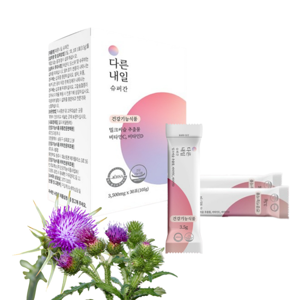 간에 좋은 다른 밀크씨슬 간영양제 30포